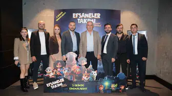 Yapay zekâ destekli Efsaneler Takımı beyaz perdede çocuklarla buluştu
