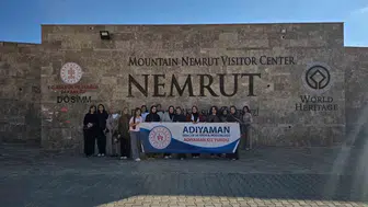 Adıyamanlı gençler Gelin Tanış Olalım projesiyle şehrin kadim tarihini keşfetti
