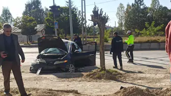 Van Edremit'teki feci kazanın güvenlik kamerası görüntüleri dehşeti gözler önüne serdi