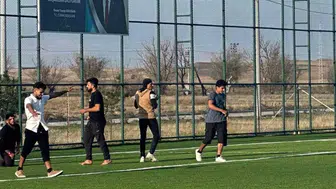 Mahmudiye’de Tarım İşçileri Stresini Sporla Atıyor