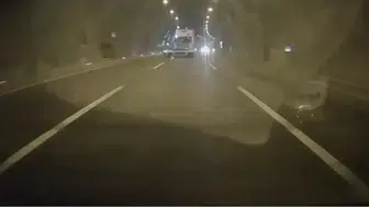 Bolu Dağı Tüneli'nde dehşet anları: Çarptığı otomobili takla attırıp kaçtı