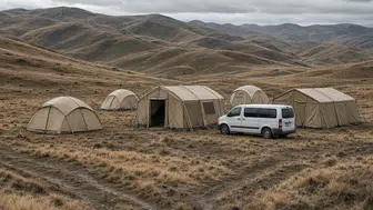 Erzincan yaylalarında tulum peyniri mesaisi sağanak engeline takıldı