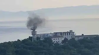 Heybeliada Sanatoryumu'nda şüpheli yangın: Çatıdaki yatak ateşe verildi