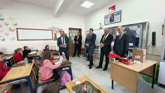 Hisarcıklı miniklerin mektupları protokolü sınıfa taşıdı