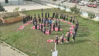 Bolu semalarında 103 bayraklı uçurtma ile Cumhuriyet kutlaması