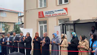 Erzurum'da toplumsal dayanışmayı güçlendirecek İyilik Atölyeleri kapılarını açtı