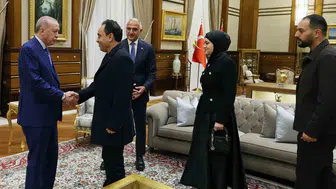 Cumhurbaşkanı Erdoğan, Gazze'nin simgesi haline gelen Hind Rajab'ın ailesini ağırladı