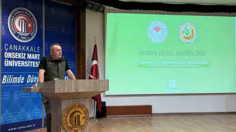 Üniversiteliler orman yangınlarına karşı bilinçlendirildi