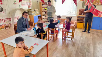 Bozdoğan Kaymakamı Sözen’den Yaka’daki eğitim yuvalarına yerinde denetim