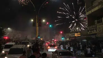 Cizre'de Amedspor galibiyeti kutlamaları havai fişekli çatışmaya dönüştü