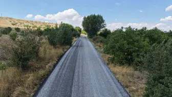 Hekimhan'da 7 mahalleyi birbirine bağlayan 22 kilometrelik ulaşım hattı yenilendi