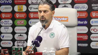 Konyaspor'da Başakşehir beraberliği sonrası İlhan Palut'tan hücum hattı eleştirisi