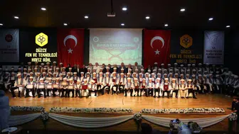 Düzce'de 108 hafız için icazet günü: Hem fen hem ilim yolunda yeni nesil