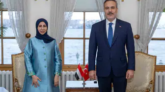 Dışişleri Bakanı Fidan İstanbul'da Yemenli mevkidaşı Al-Zuba'yı ağırladı