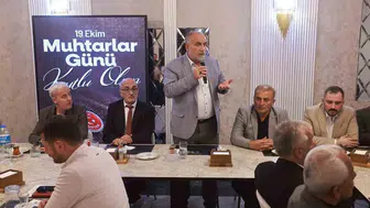 Canik Belediye Başkanı Sandıkçı'dan muhtarlara özel gün teşekkürü
