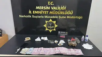 Mersin'de narkotik operasyonu: Şehirlerarası sevkiyata ve torbacılara darbe