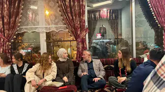 Bilecik'te üniversiteli gençlerin sıra gecesi buluşması