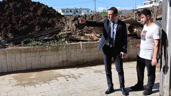 Başiskele’de selin yaraları sarılıyor: Başkan Özlü’den esnafa destek sözü