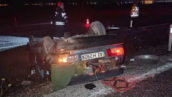 Beyşehir'de yağışlı havada zincirleme trafik kabusu: 11 yaralı