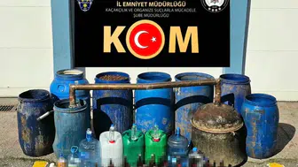 Çorum'da kaçak içki üretimine büyük darbe: 4 adrese eş zamanlı baskın