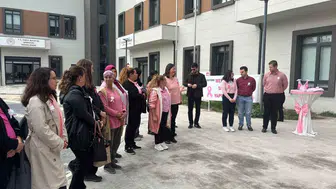 Babaeski'de Pembe Ekim: Erken teşhis için gökyüzüne umut bırakıldı