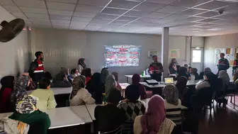 Sinanpaşa'da jandarmadan ailelere uyuşturucuyla mücadele eğitimi