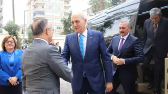 TBMM Başkanı Numan Kurtulmuş Gaziantep’te temaslarda bulundu
