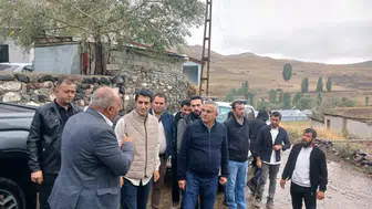 Sarıkamış’ta köy ziyaretleri: Kaymakam Aslantatar ve DSİ Müdürü Kotan sahaya indi