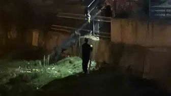 Derede mahsur kalan eşeğin duygusal anları: Kurtarma operasyonunda sahibine koştu