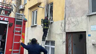 Sinop'ta ev yangını: Kombi bağlantısındaki arıza korkuttu