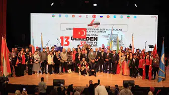 Talas'ta Türk Dünyası Buluşması: 13 Ülkeden Şairler Edebiyatın Birleştirici Gücünde Bir Araya Geldi