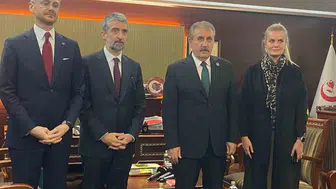Mustafa Destici'den TÜSİAD heyetine ekonomi ve dış politika değerlendirmesi