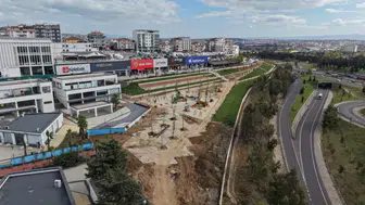 Çayırova'nın dev sosyal yaşam alanı Fatih Sultan Mehmet Parkı'nda sona yaklaşılıyor