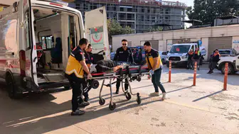 İnegöl'deki mobilya atölyesinde basit bir ampul değişimi hastanede bitti