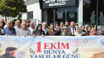 Mardin'de yaşlılar için anlamlı gün: Yürüyüş ve el emeği sergisiyle kutlandı