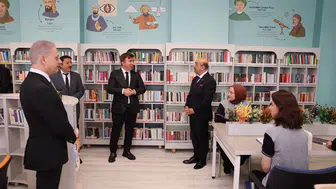 Erzincan'da eğitime kütüphane desteği: İpekyolu Ticaret Lisesi yeni okuma alanına kavuştu