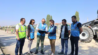 Başkan Ünlüce, Eskişehir’de Altyapı Çalışmalarını İnceledi