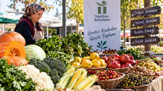 Kadın üreticilerin ürünleri Tepebaşı’nda satışta