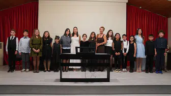 Tepebaşı’nın 16 Minik Piyanisti Sahneye Çıktı