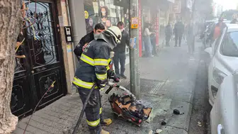 Eskişehir’de Çiçekçi Dükkanında Yangın Çıktı