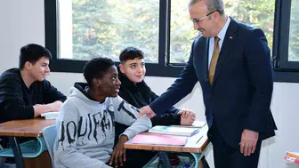 Sinan Aydın’dan Firuz Kanatlı MTAL’ye Ziyaret