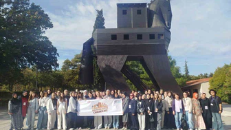 Eskişehirli Öğrenciler “Maziden Âtiye Çanakkale” Programında