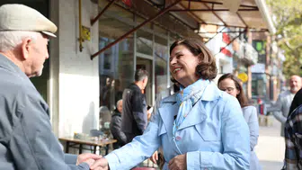 Ayşe Ünlüce Şirintepe’de Esnaf ve Vatandaşlarla Buluştu
