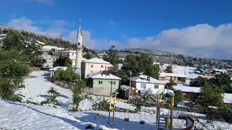 Eskişehir’in Yüksek Kesimleri Karla Kaplandı