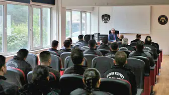 Eskişehir Emniyet Müdürü Yılmaz, Çevik Kuvvetle Buluştu