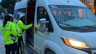 Eskişehir’de Okul Servisleri ve Çevreleri Denetlendi