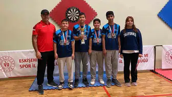 Eskişehir’de Yıldız Erkek Dart Müsabakaları Tamamlandı