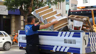 Eskişehir’de Zabıta Kaldırım İşgallerine Geçit Vermedi
