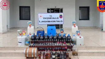 Eskişehir’de Evinden Adeta Kaçak İçki İmalathanesi Çıktı
