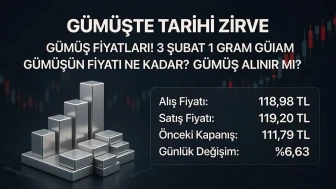 GÜMÜŞ PATLADI! Tarihi Zirve Yeniden Kırıldı mı? 3 Şubat 2026: 1 Gram Gümüş Kaç TL Oldu? ALINIR MI, SATILIR MI?